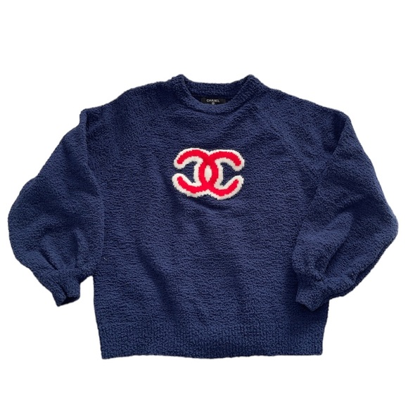 chanel logo sweaters